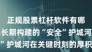 正规股票杠杆软件有哪些而是其长期构建的“安全”护城河在关键时刻的厚积薄发